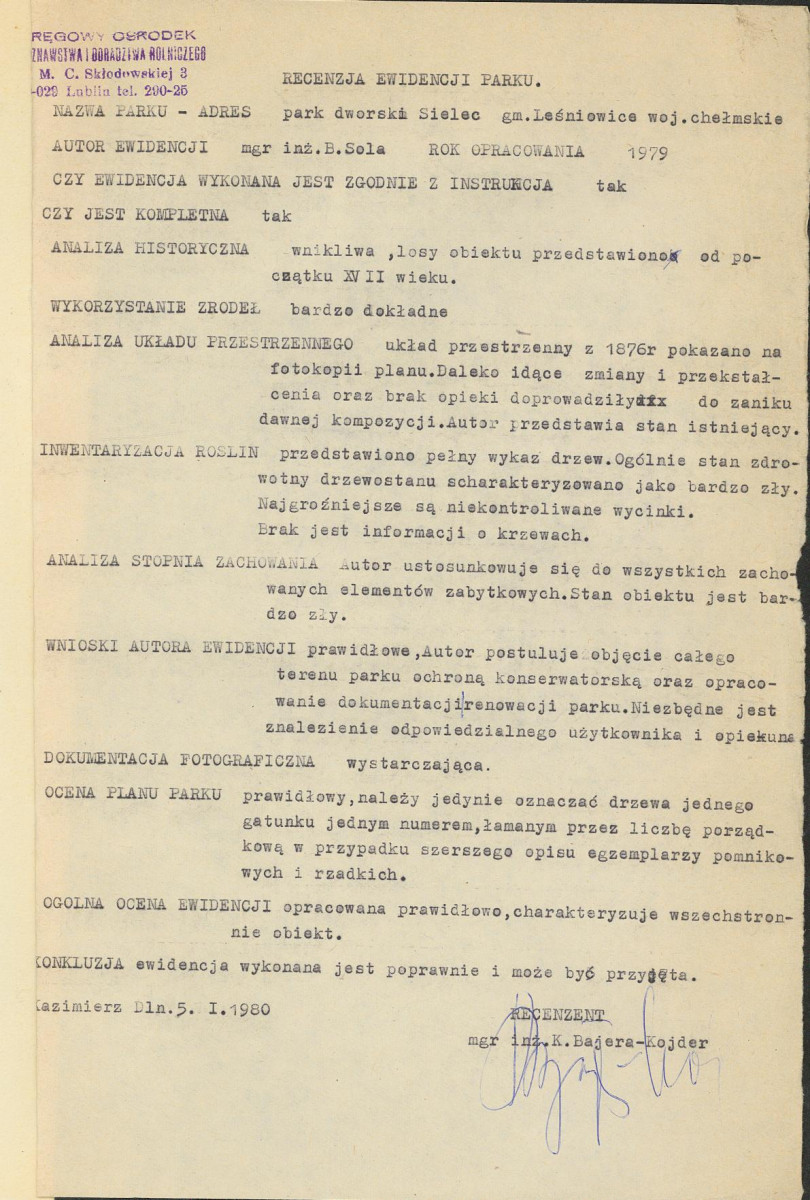 EP - Ewidencja parkowa, skan nr 41