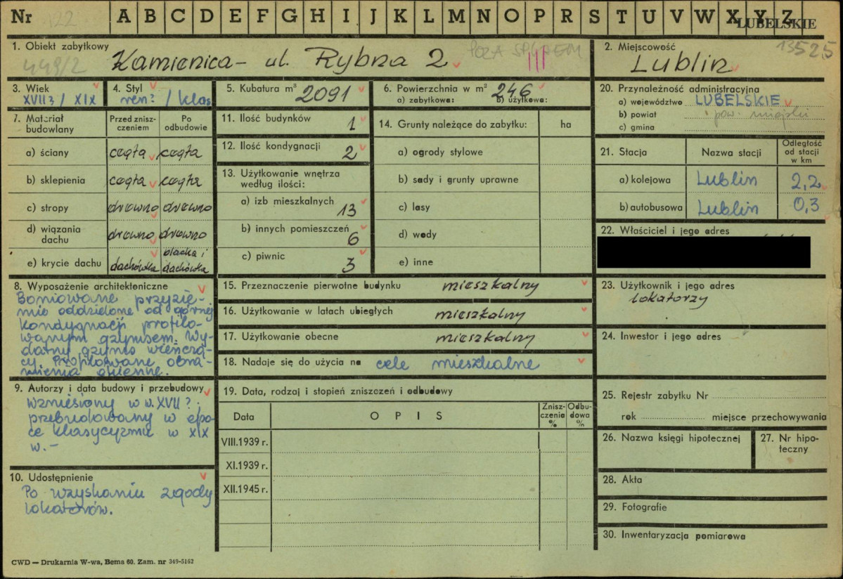 KZ - Karta zielona, skan nr 1