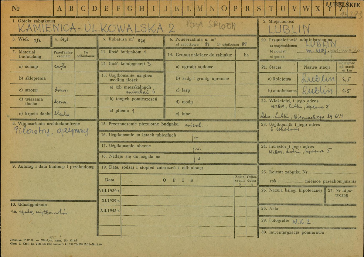 Karta zielona, skan nr 1
