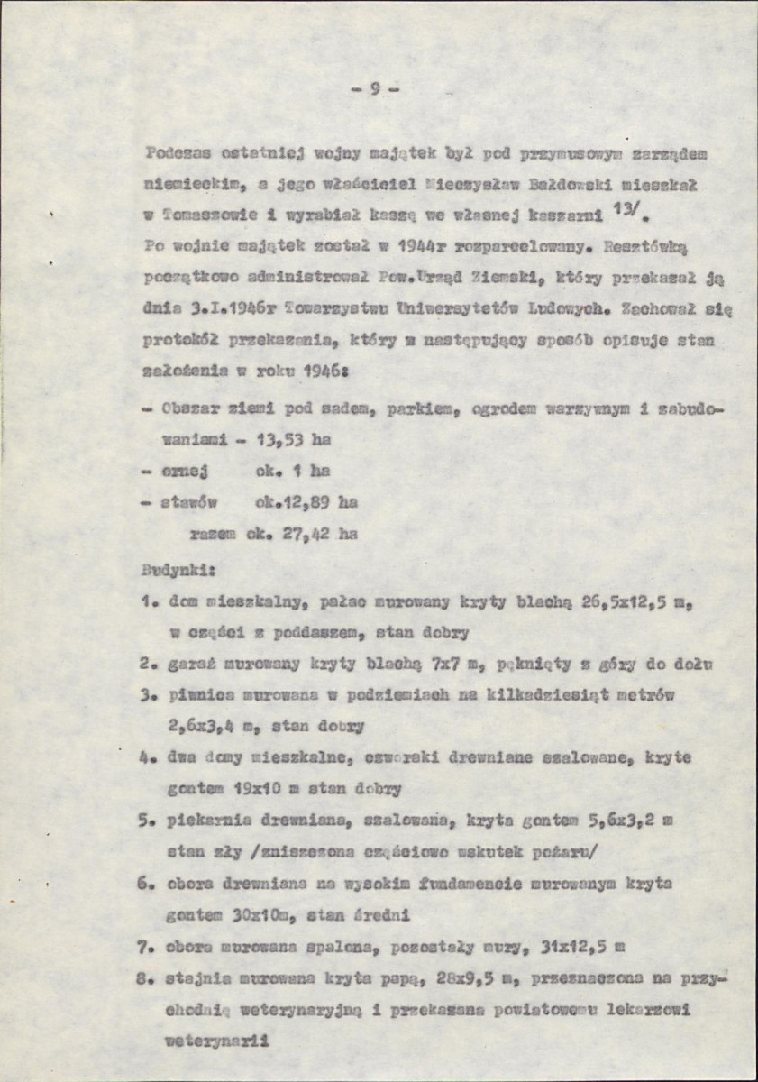 Ewidencja parkowa, skan nr 13