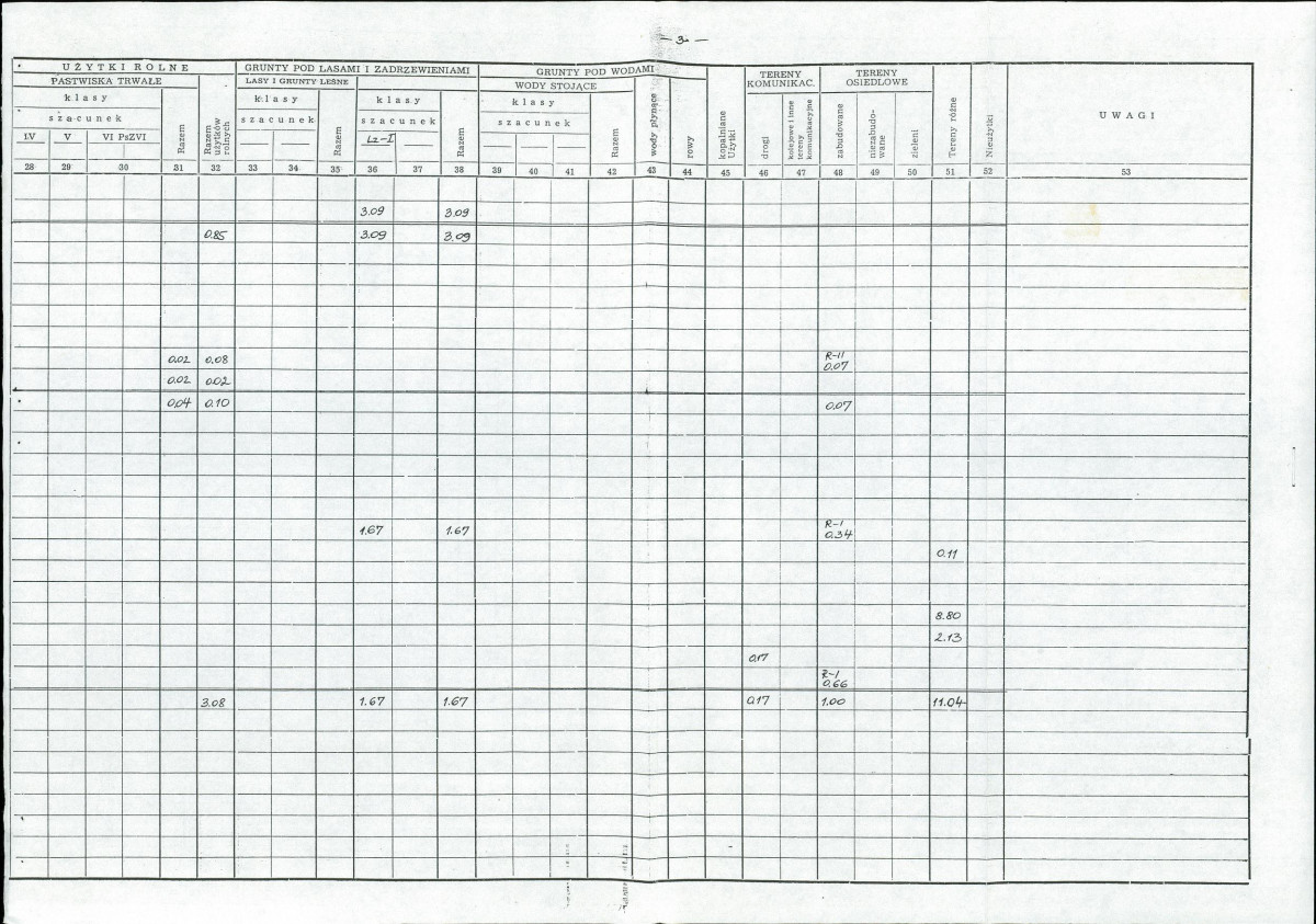 EP - Ewidencja parkowa, skan nr 23