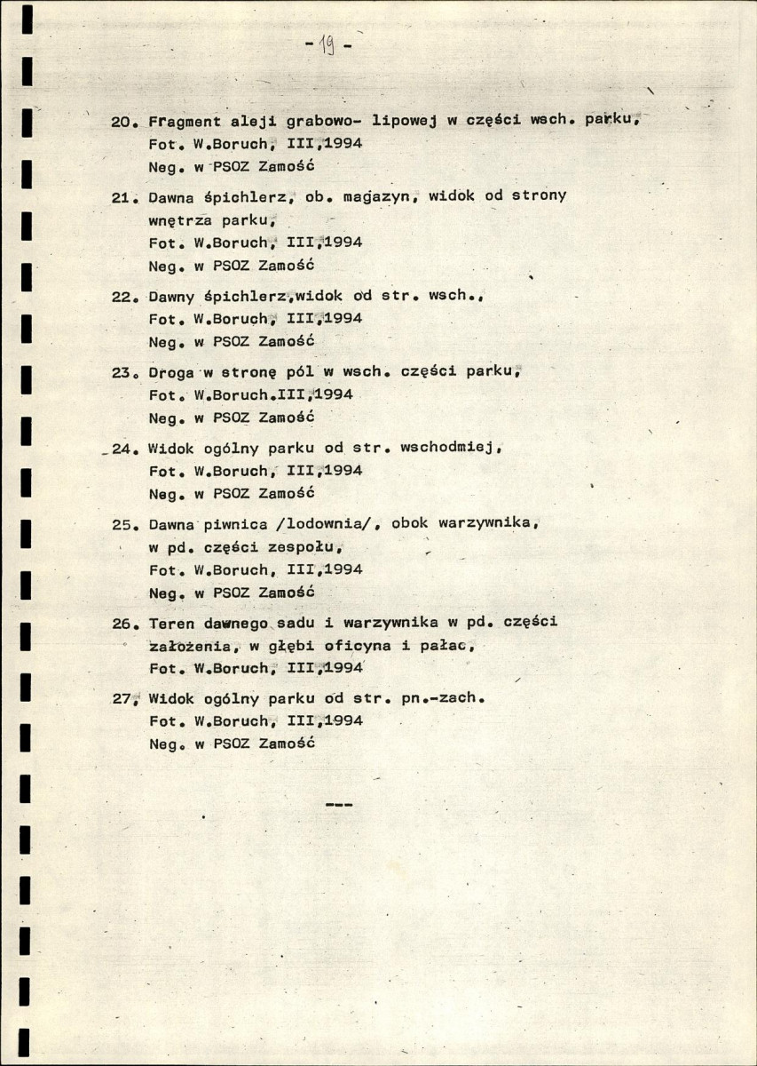 EP - Ewidencja parkowa, skan nr 23