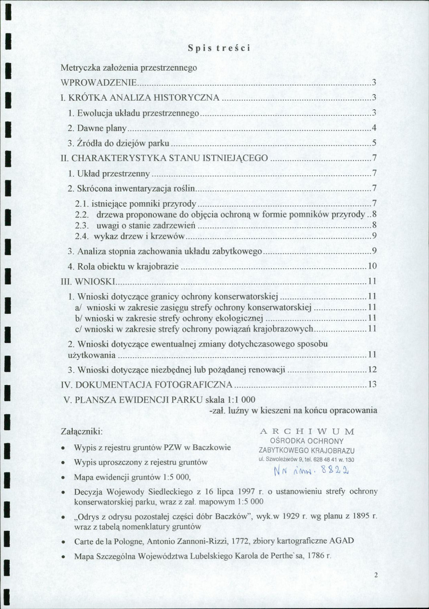 EP - Ewidencja parkowa, skan nr 5