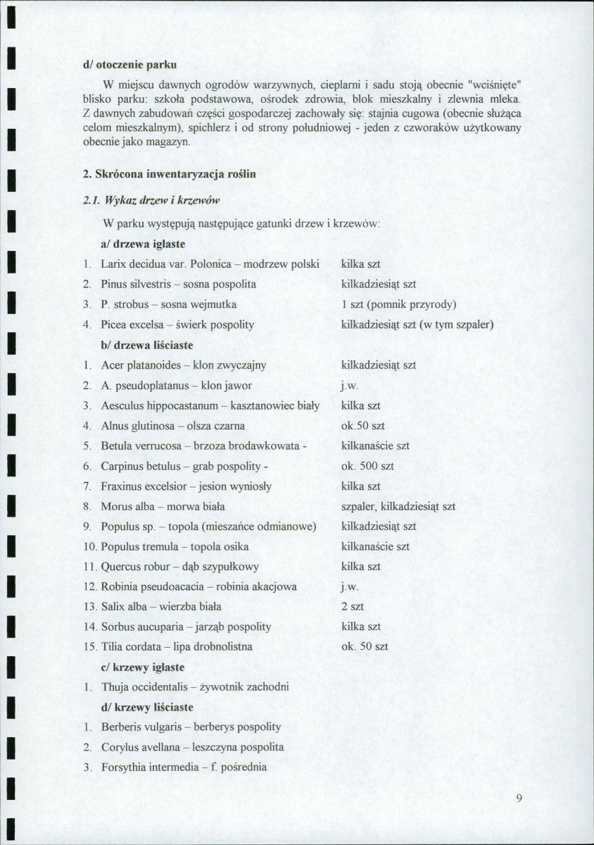 EP - Ewidencja parkowa, skan nr 12