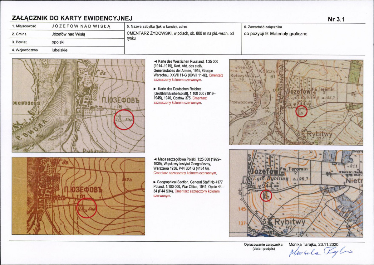 Karta obiektu niewpisanego do rejestru, skan nr 6