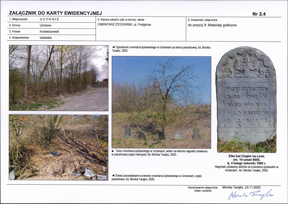 KEZN - Karta obiektu niewpisanego do rejestru, skan nr 8