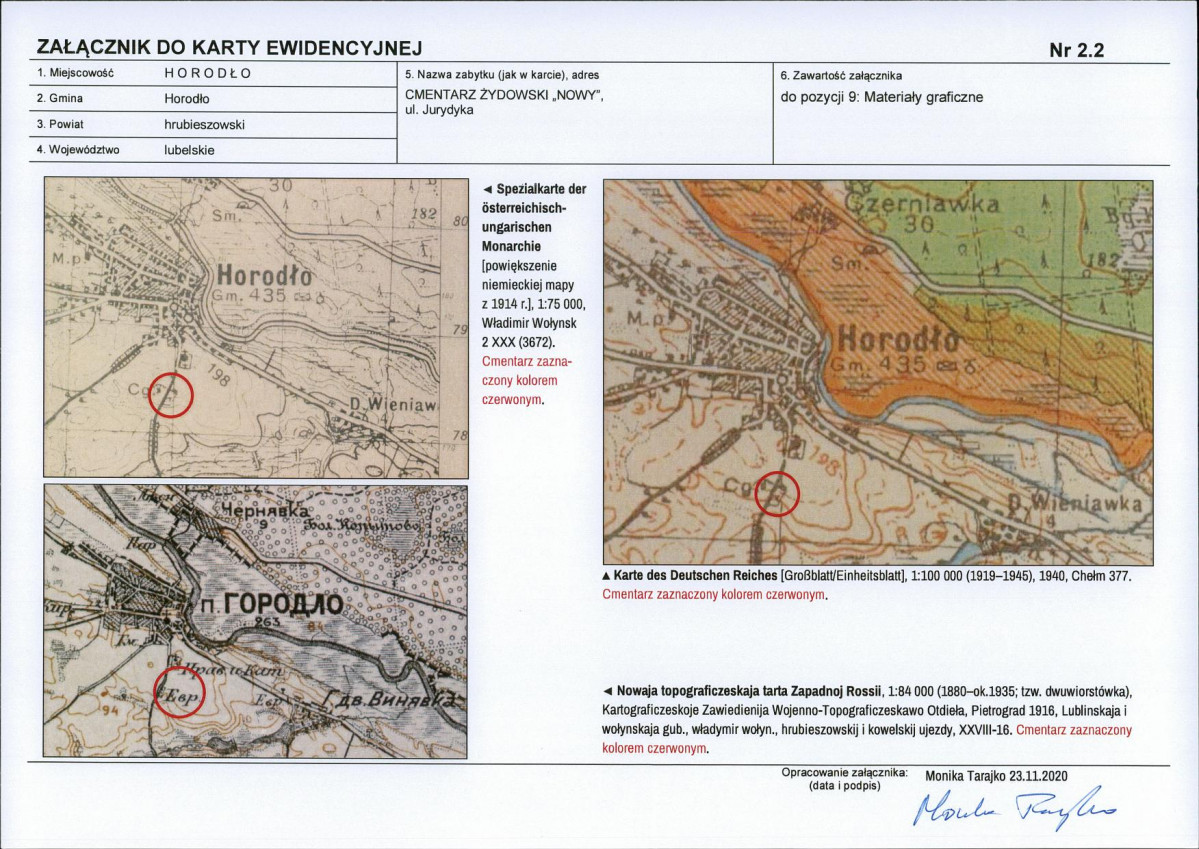KEZN - Karta obiektu niewpisanego do rejestru, skan nr 6