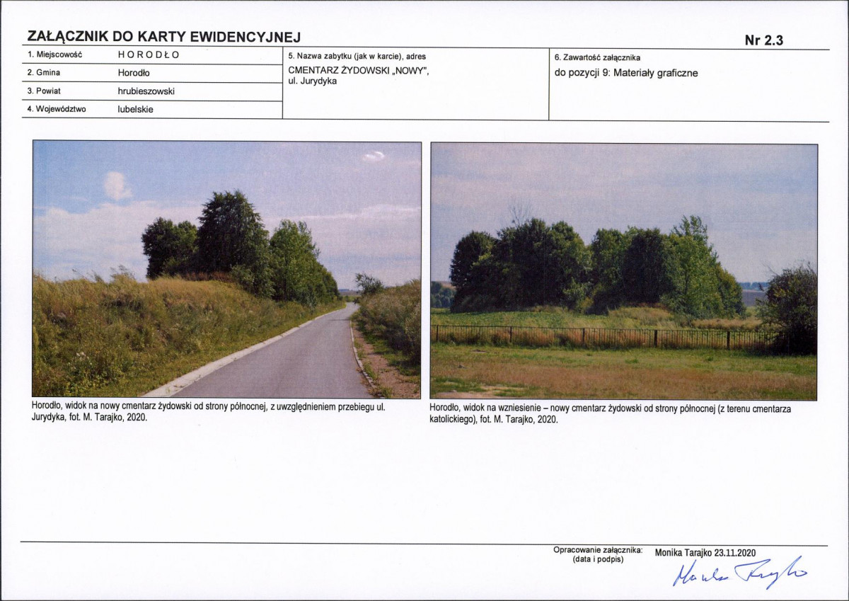 KEZN - Karta obiektu niewpisanego do rejestru, skan nr 7