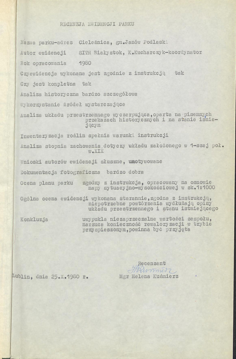 EP - Ewidencja parkowa, skan nr 5