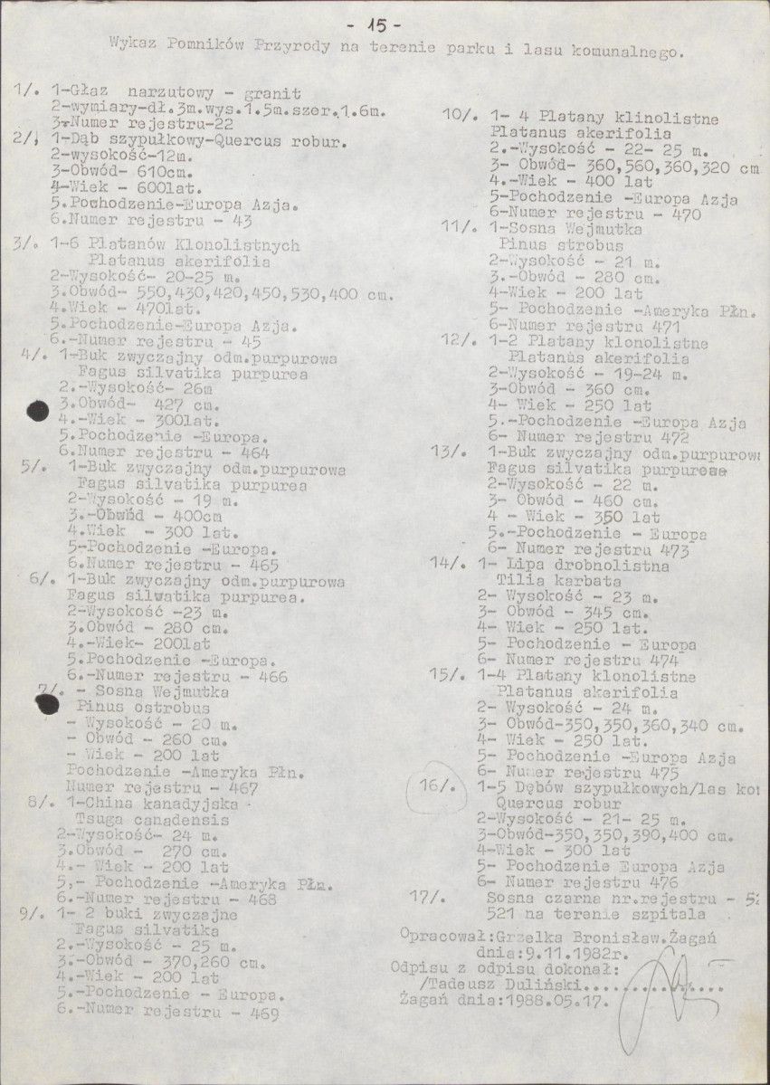 Ewidencja parkowa, skan nr 23