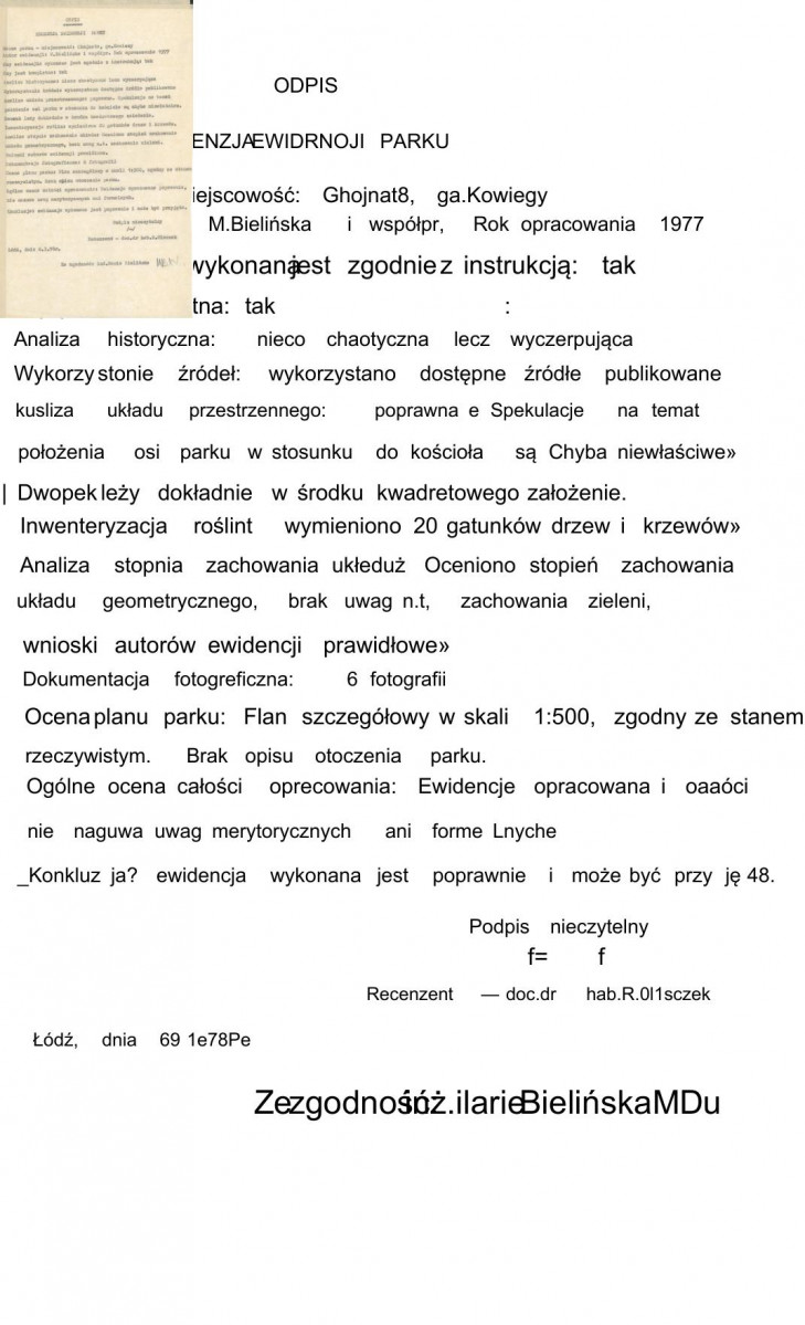 EP - Ewidencja parkowa, skan nr 6