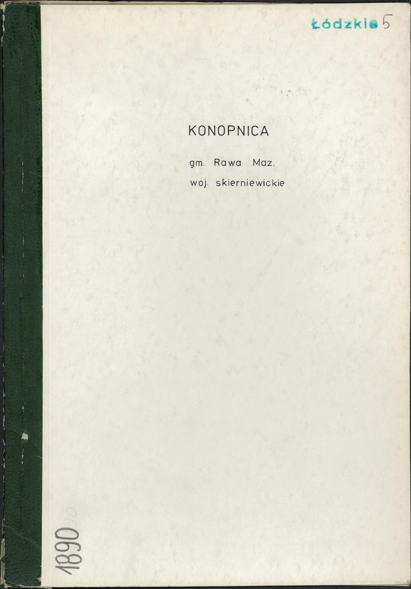 Ewidencja parkowa, skan nr 1