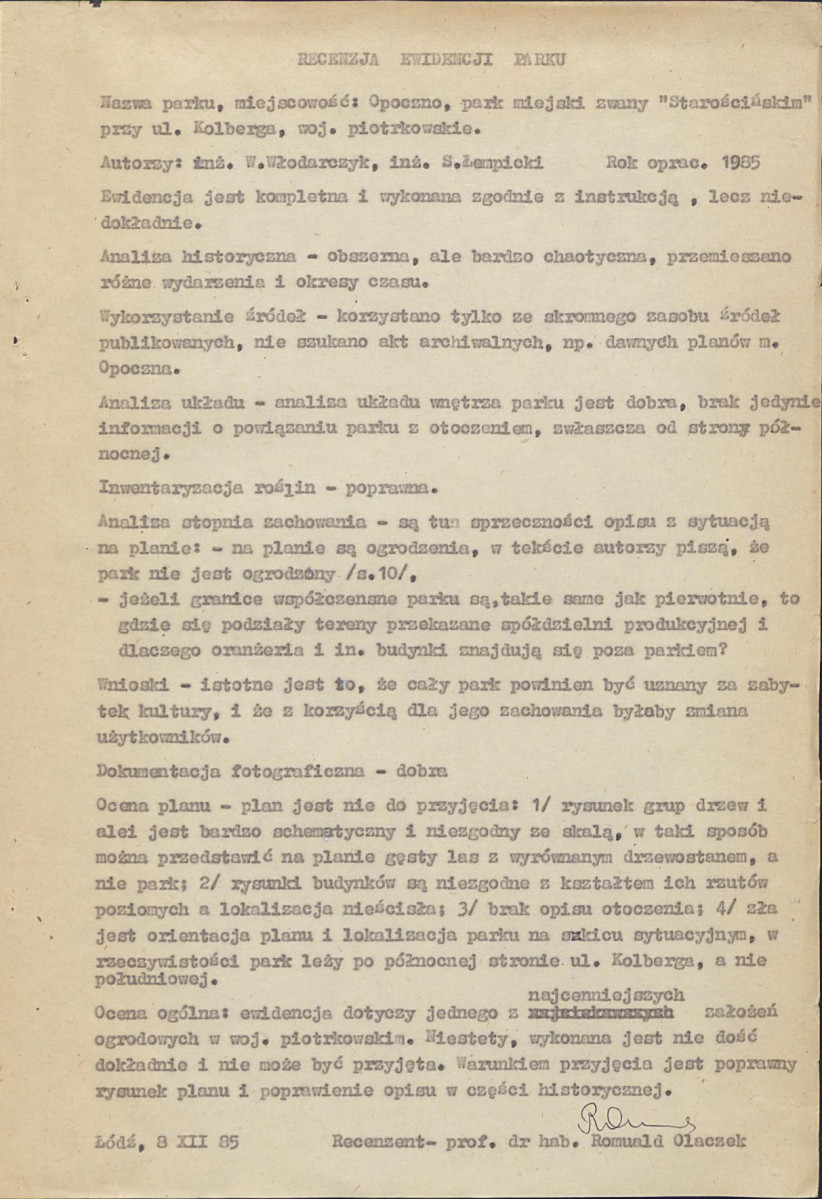 Ewidencja parkowa, skan nr 27