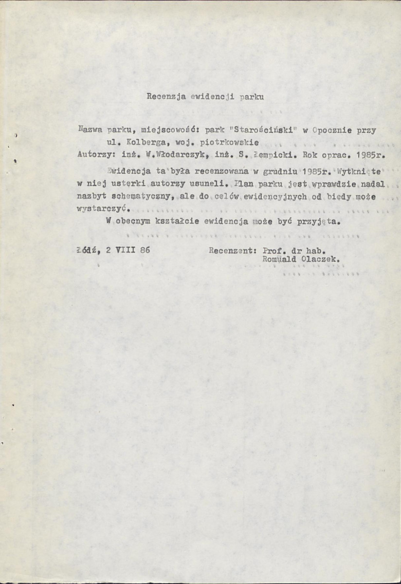 Ewidencja parkowa, skan nr 28