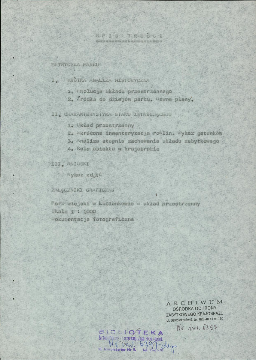 EP - Ewidencja parkowa, skan nr 28