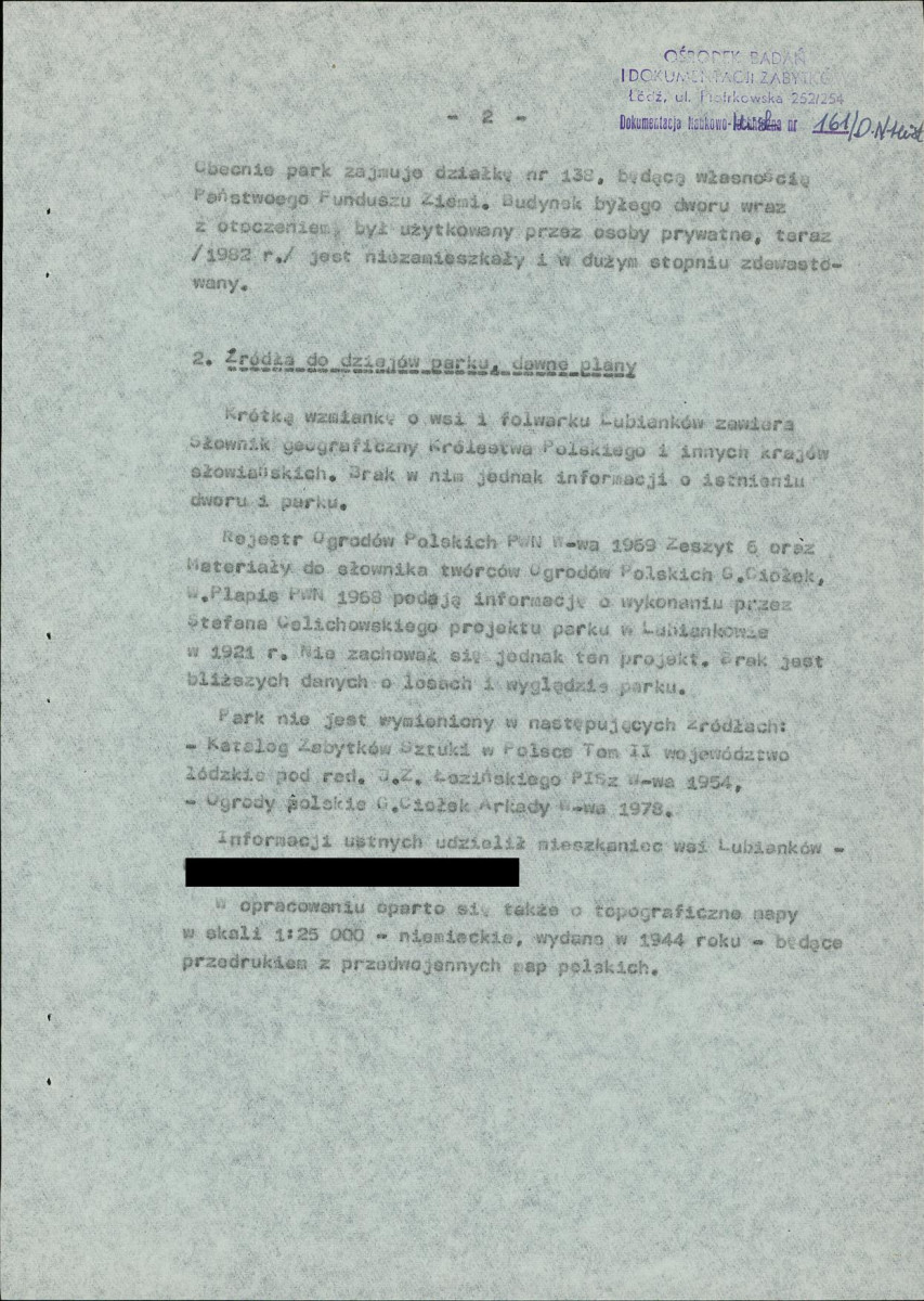 EP - Ewidencja parkowa, skan nr 31