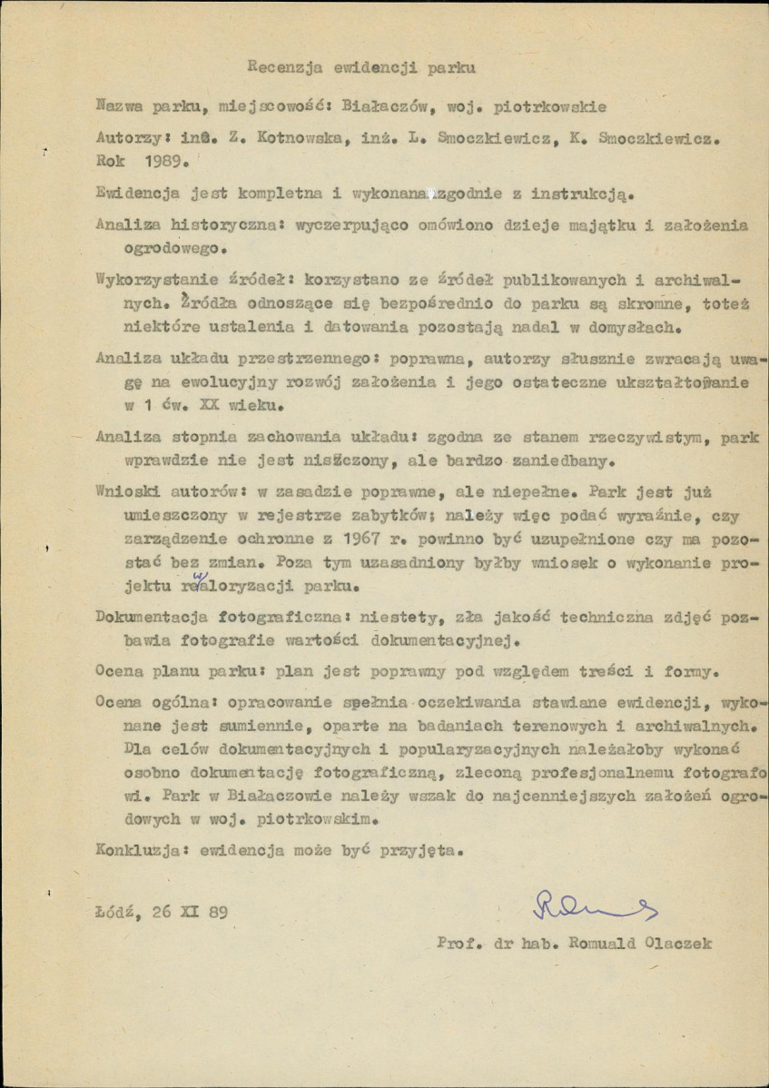 Ewidencja parkowa, skan nr 6