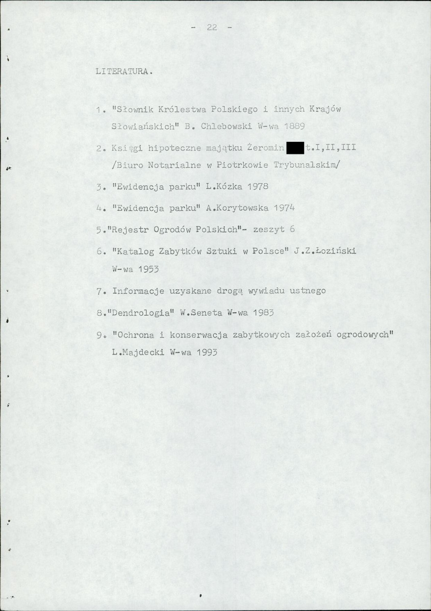 EP - Ewidencja parkowa, skan nr 29