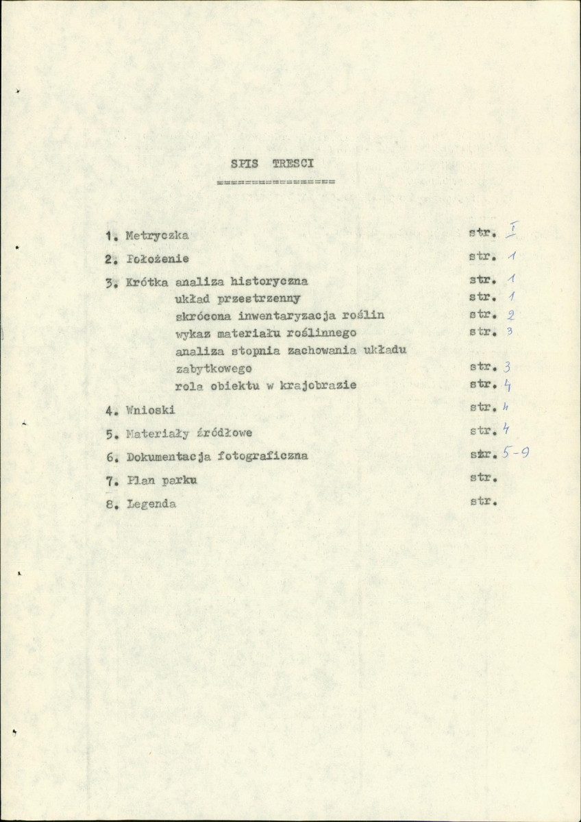 EP - Ewidencja parkowa, skan nr 13