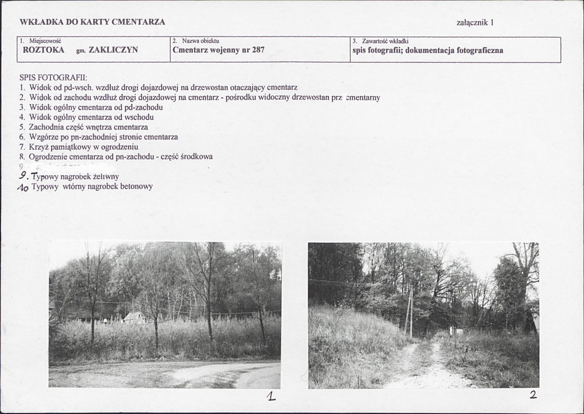 Karta cmentarza, skan nr 5