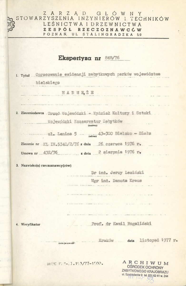 Ewidencja parkowa, skan nr 5