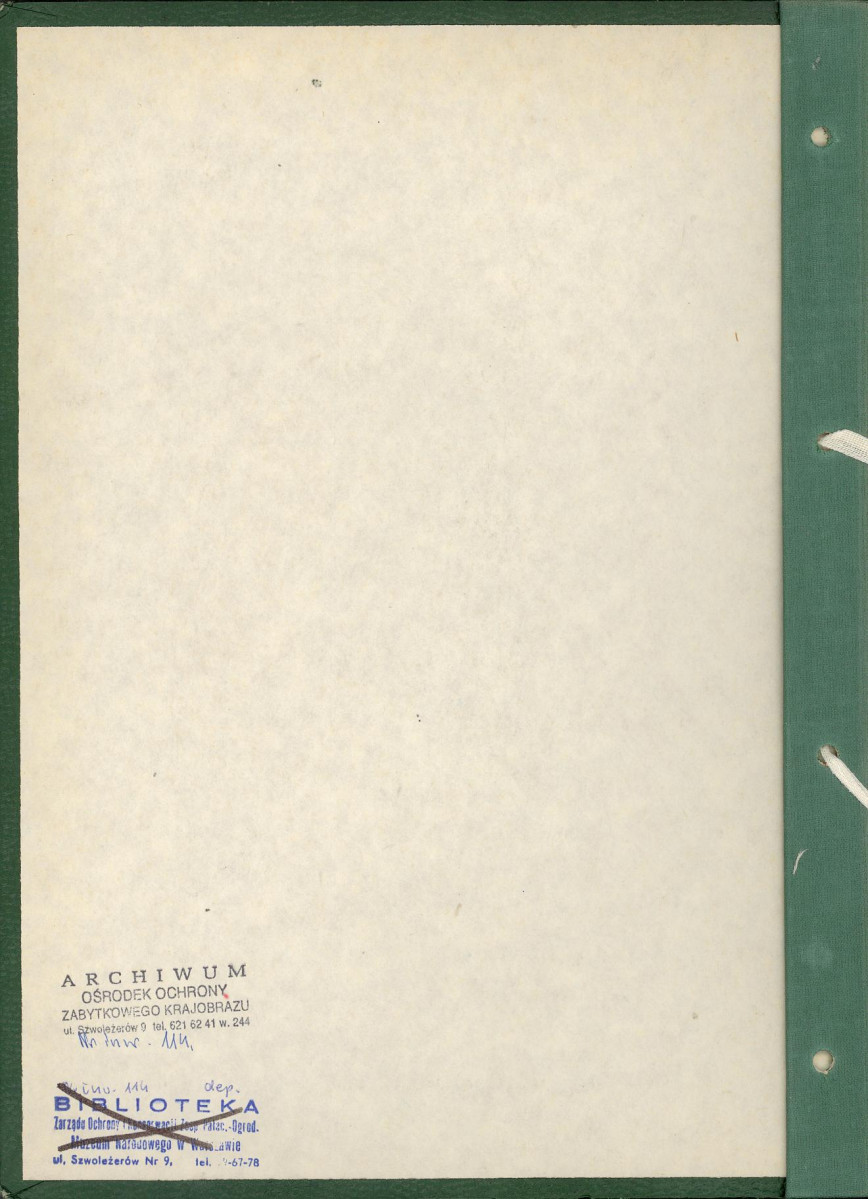 Ewidencja parkowa, skan nr 2