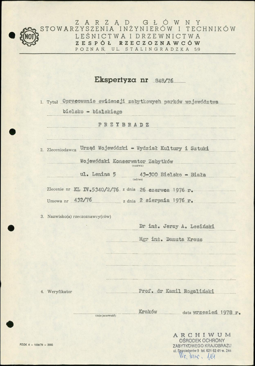 Ewidencja parkowa, skan nr 5