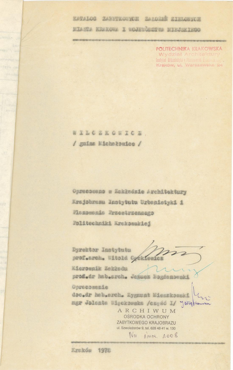 Ewidencja parkowa, skan nr 4