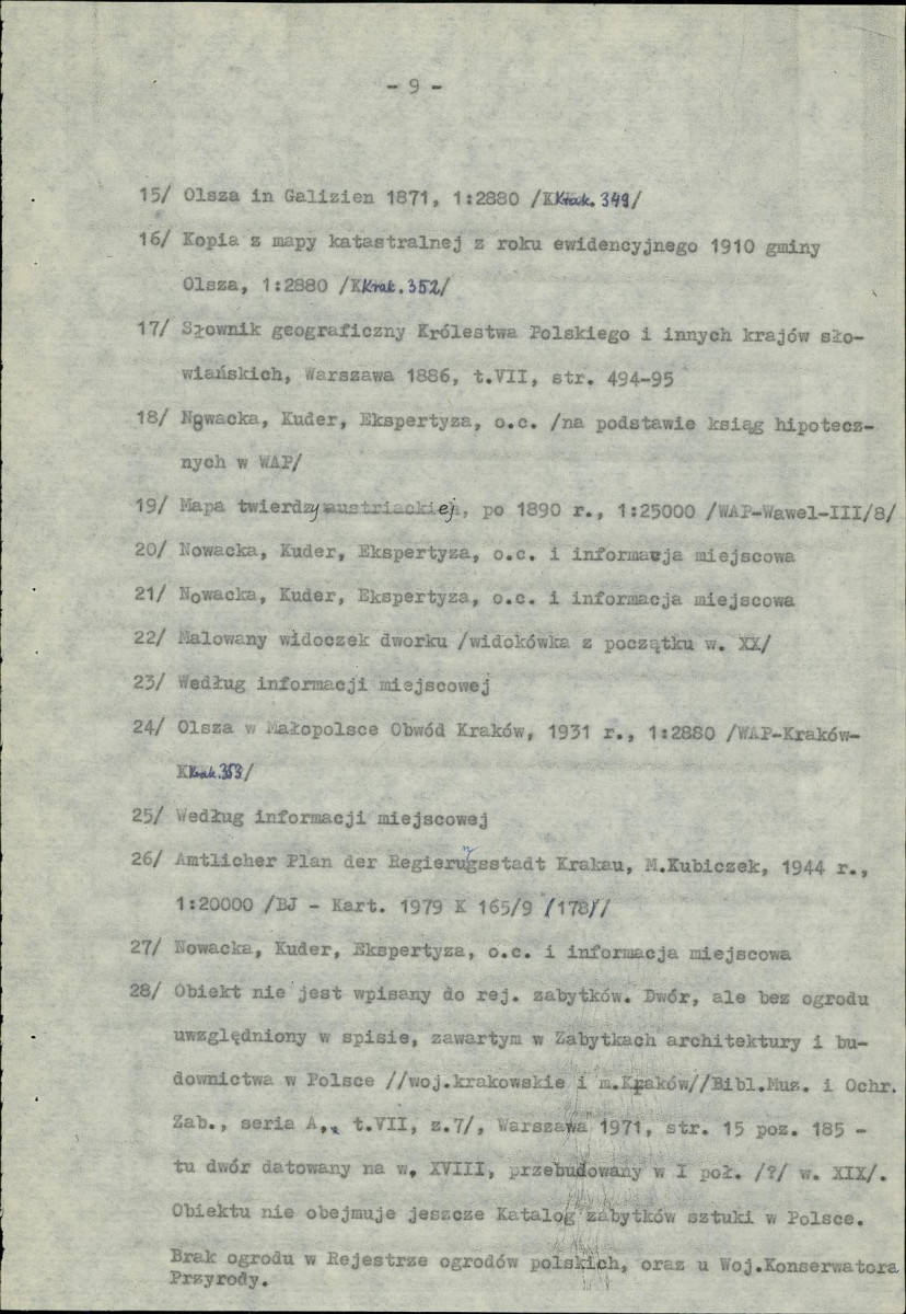 EP - Ewidencja parkowa, skan nr 16