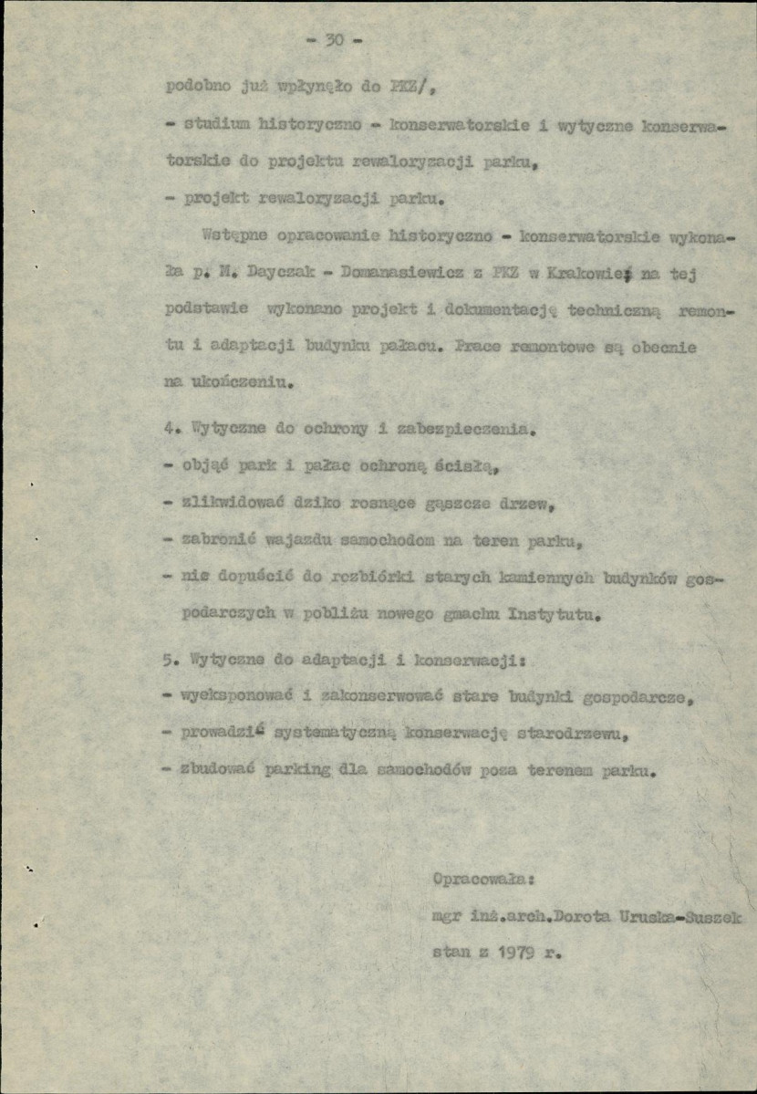 Ewidencja parkowa, skan nr 36