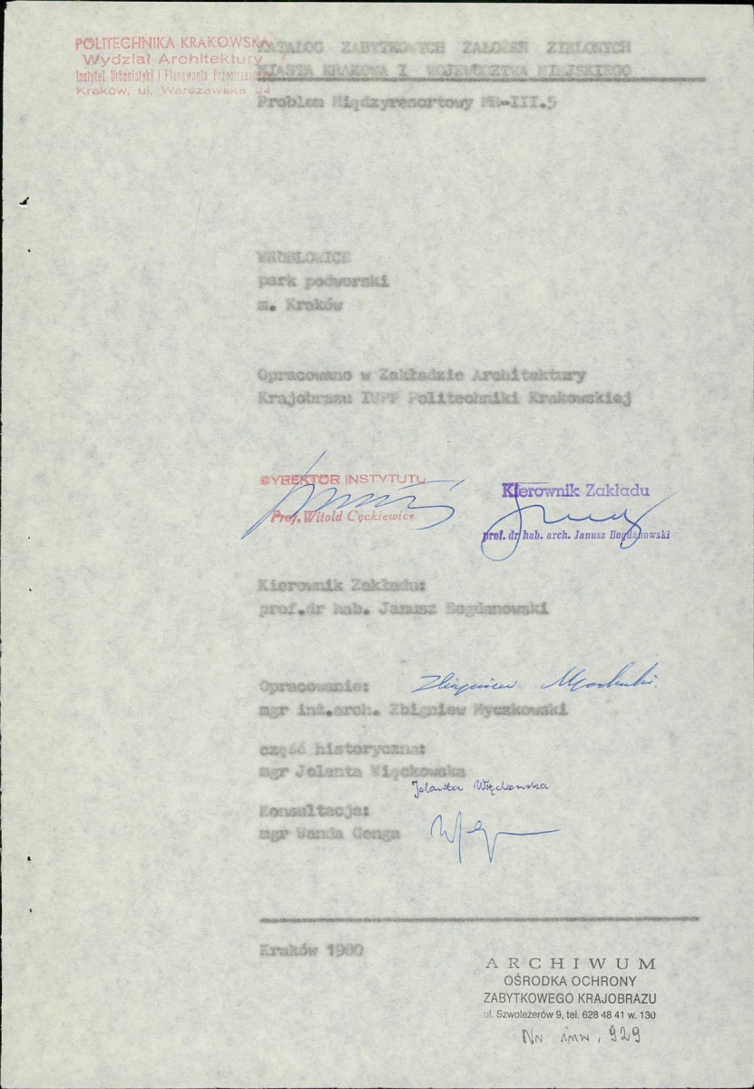EP - Ewidencja parkowa, skan nr 6