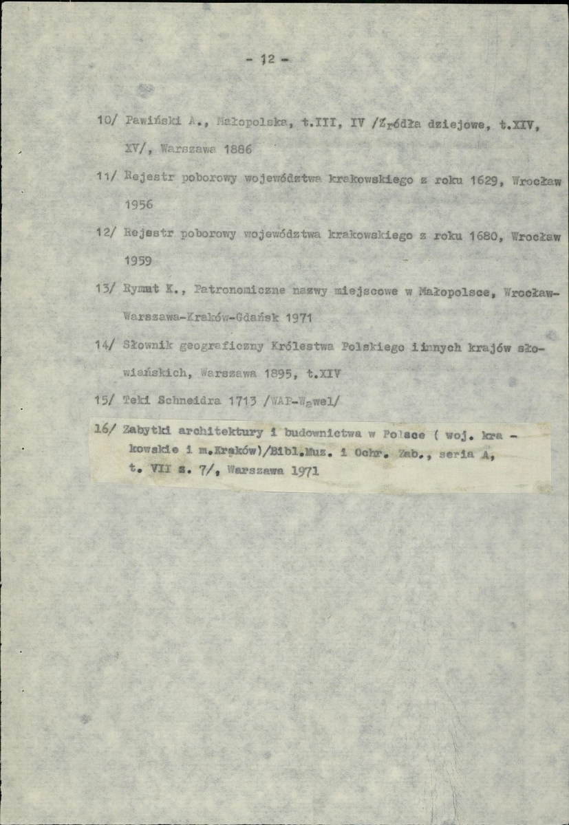 EP - Ewidencja parkowa, skan nr 19