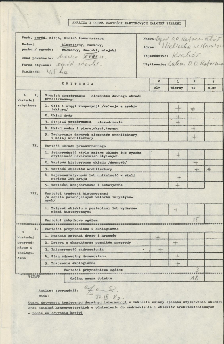 Ewidencja parkowa, skan nr 3