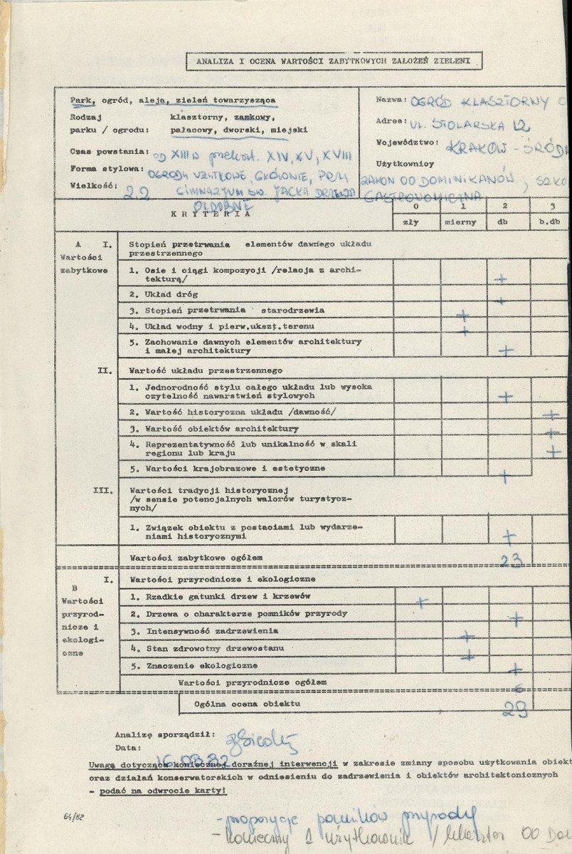 Ewidencja parkowa, skan nr 3