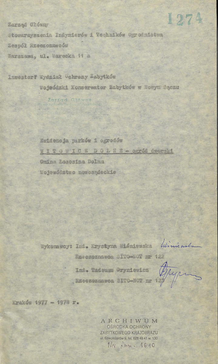 Ewidencja parkowa, skan nr 4