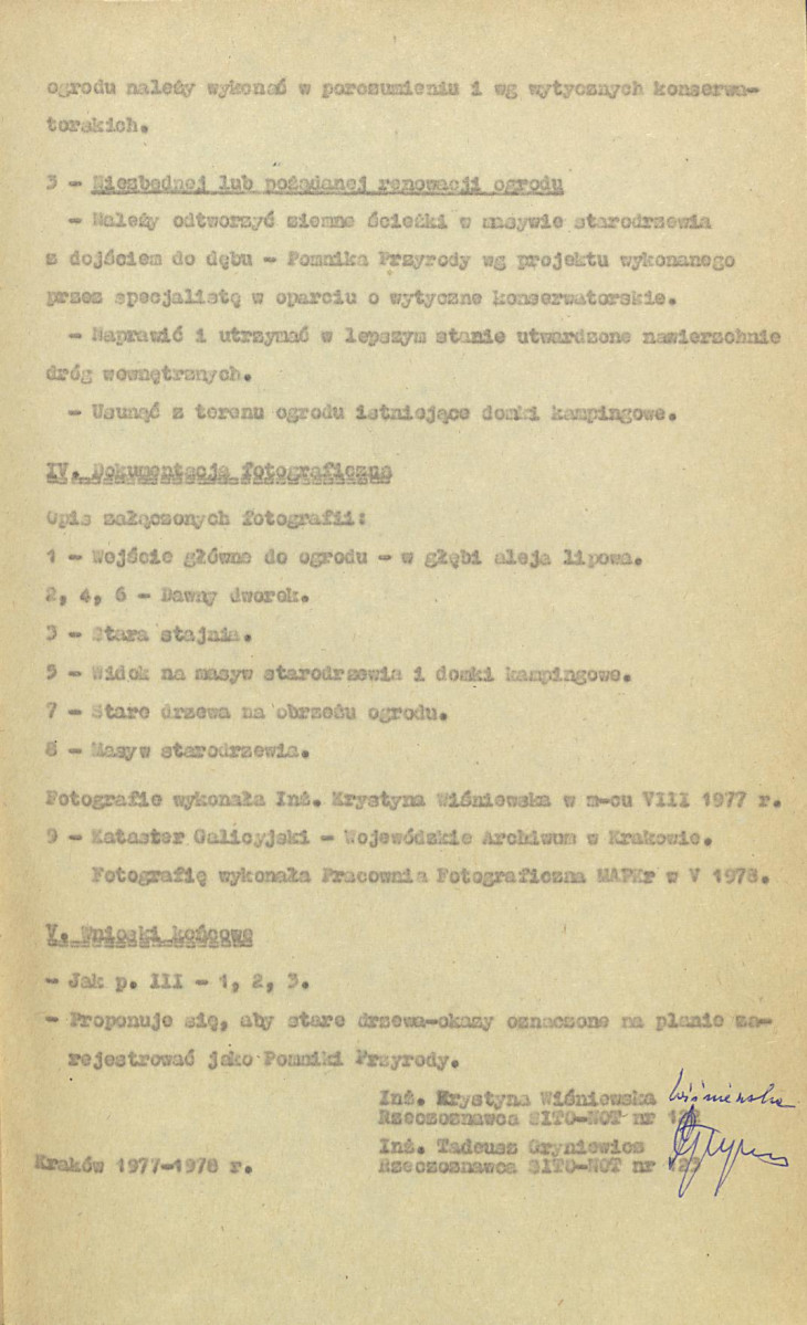 Ewidencja parkowa, skan nr 13
