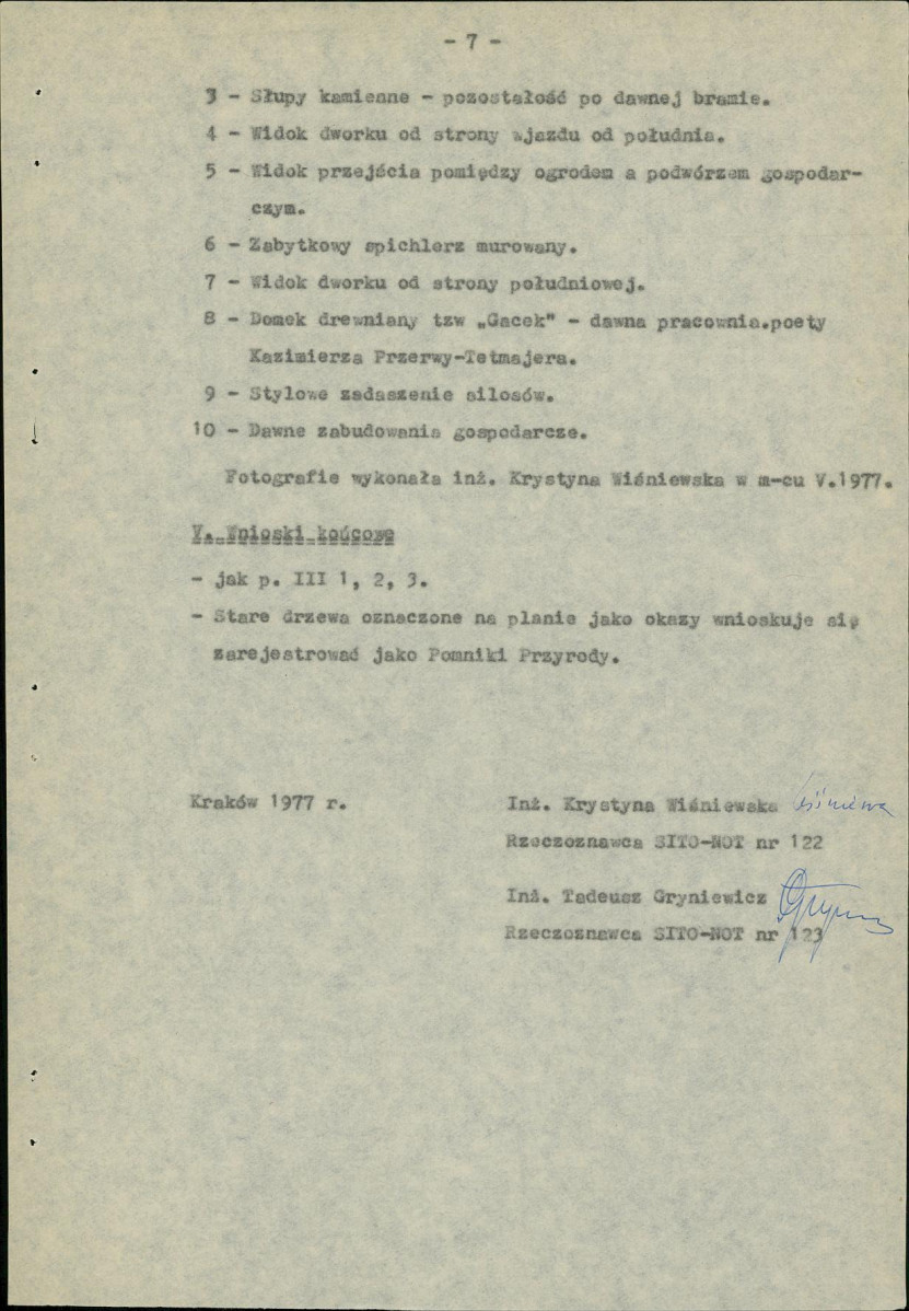 Ewidencja parkowa, skan nr 13