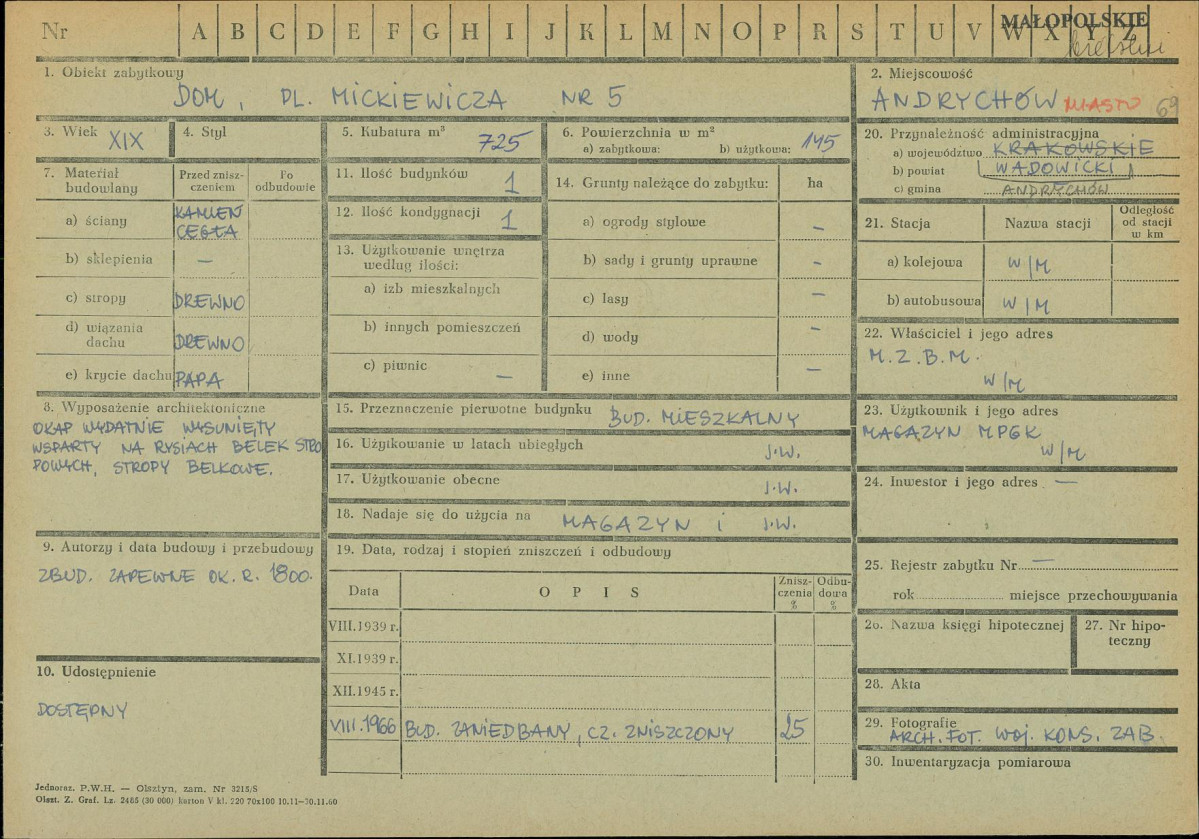 Karta zielona, skan nr 1