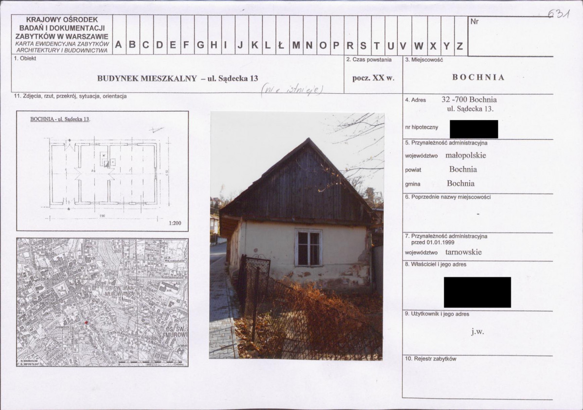 KB - Karta biała, skan nr 1