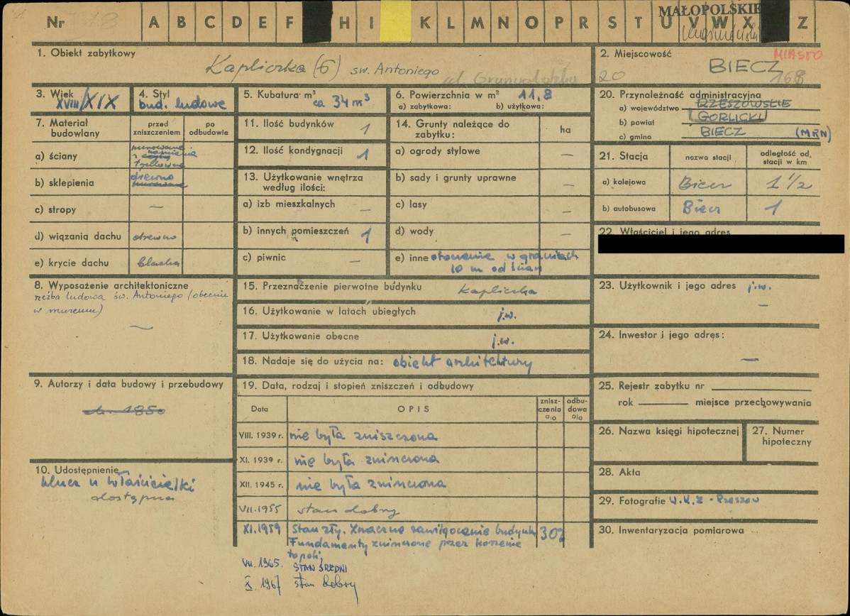 KZ - Karta zielona, skan nr 1