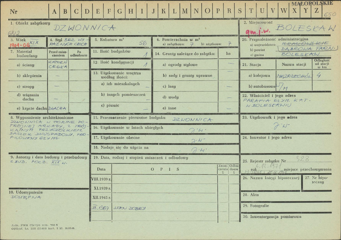 Karta zielona, skan nr 1