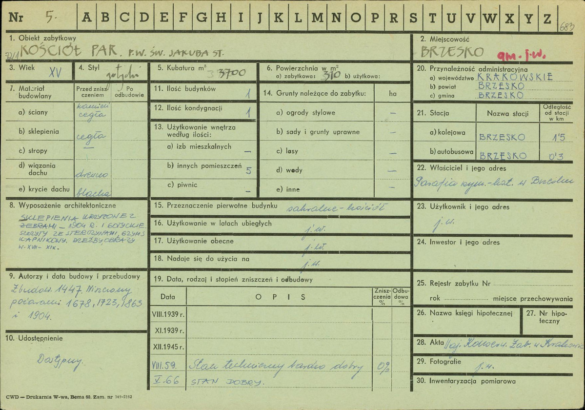 Karta zielona, skan nr 1