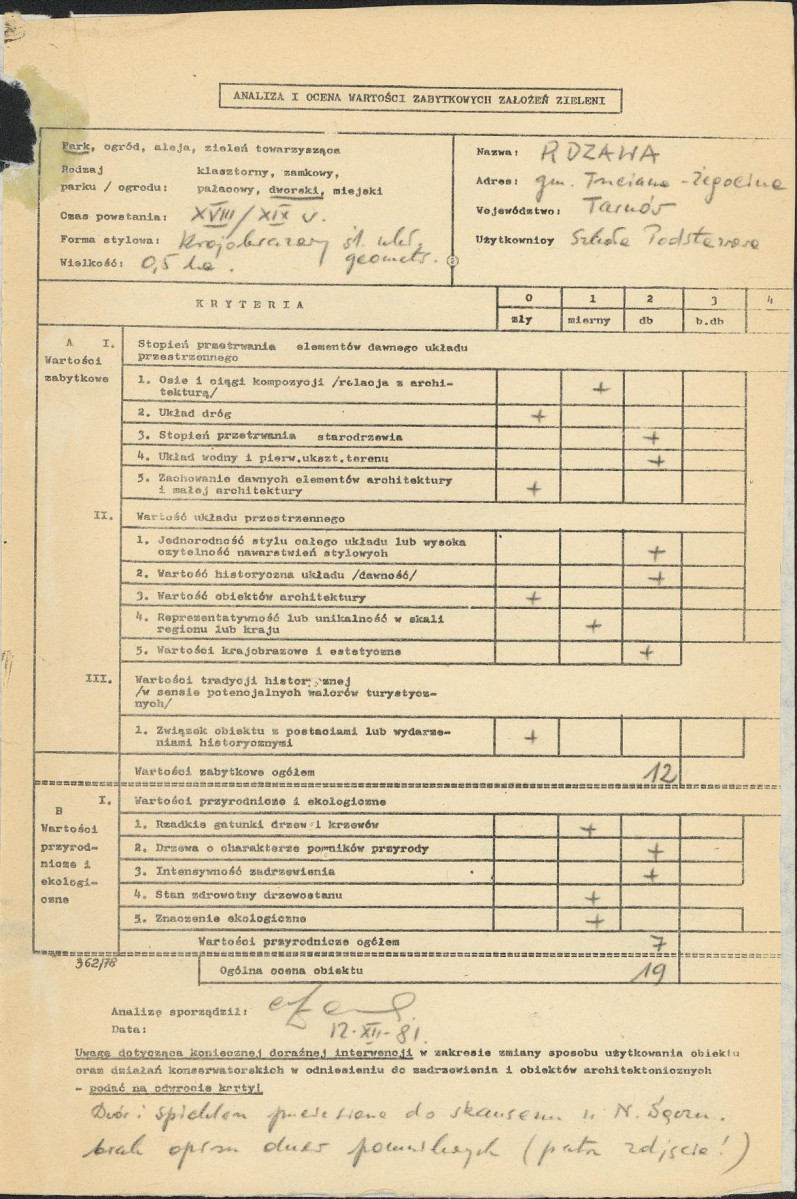 Ewidencja parkowa, skan nr 3