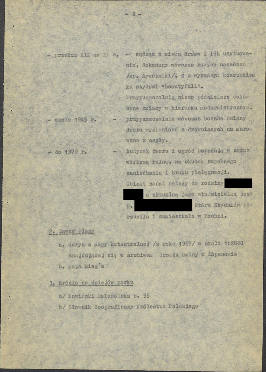 EP - Ewidencja parkowa, skan nr 10
