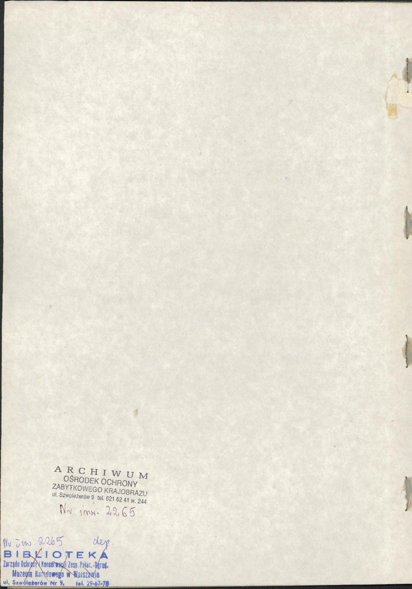 Ewidencja parkowa, skan nr 2