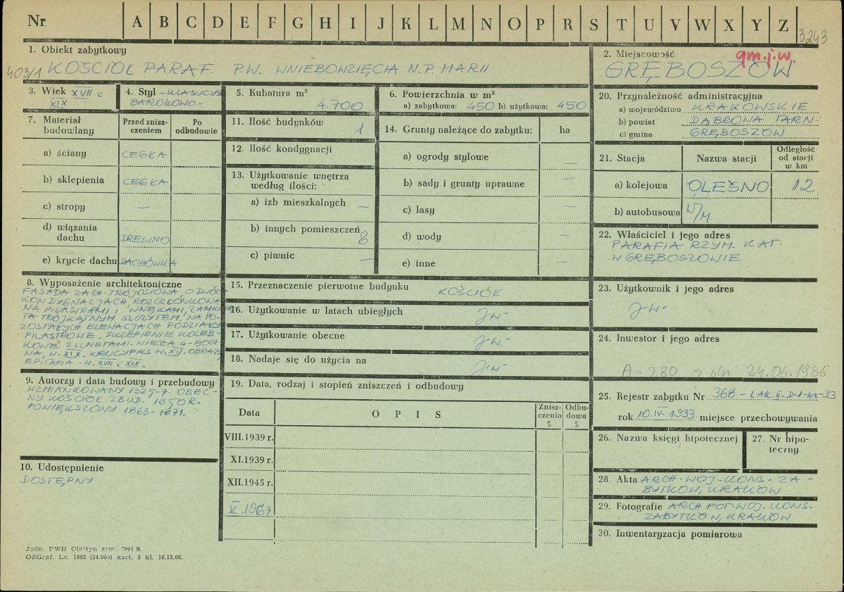 Karta zielona, skan nr 1