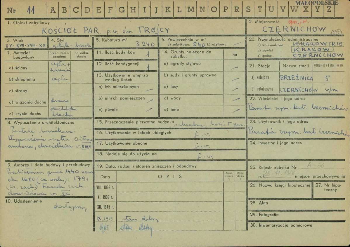 Karta zielona, skan nr 1