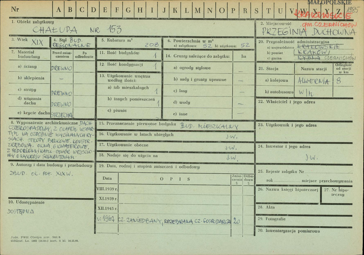 Karta zielona, skan nr 1