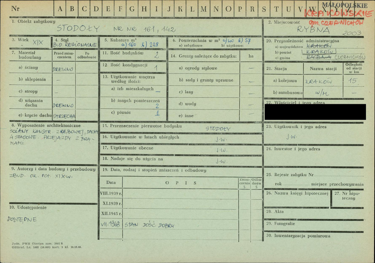 KZ - Karta zielona, skan nr 1