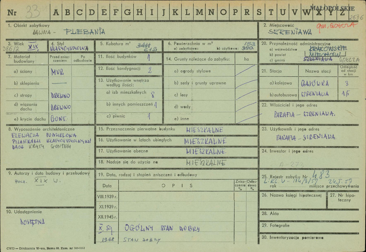Karta zielona, skan nr 1